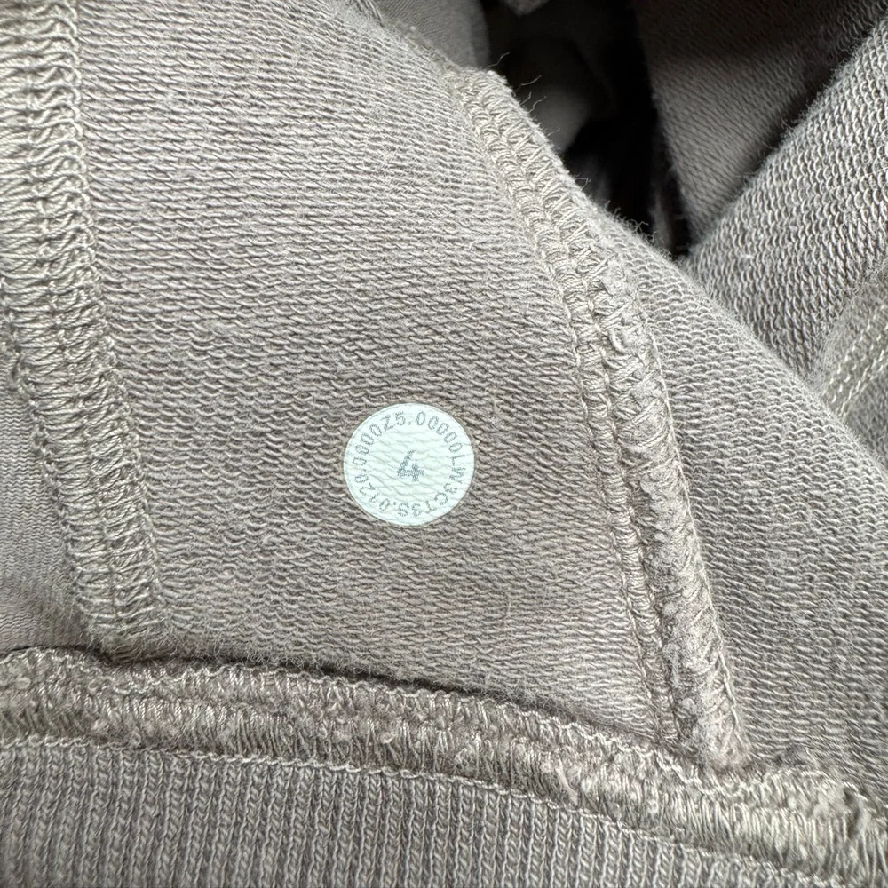 LULULEMON Scuba Crew Washed Lunar Rock 4 - Picture 11 of 11